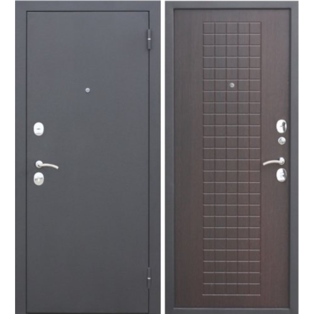 Фото  Входные двери Гарда муар МДФ Венге 8мм - купить