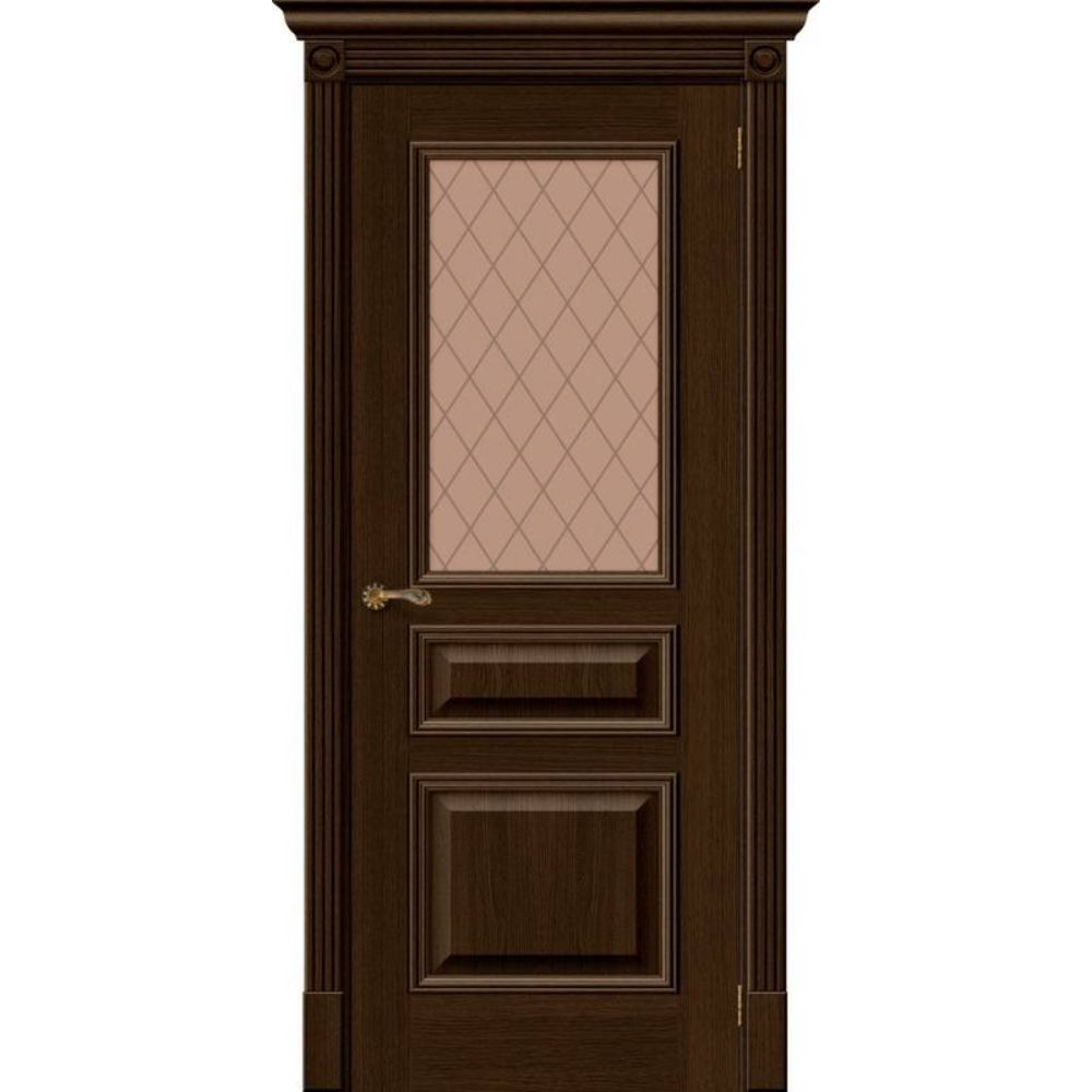 Фото  Межкомнатная дверь Вуд Классик-15.1 Golden Oak - купить