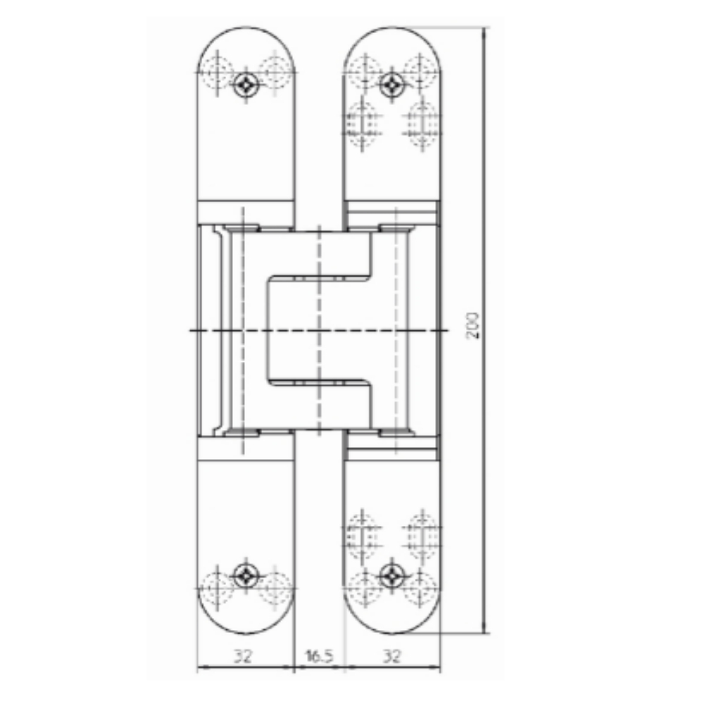  Петля TECTUS TE 540 0